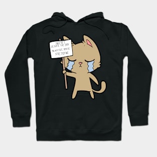 and yet despite the look on my face Hoodie